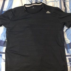 A workout adidas shirt
